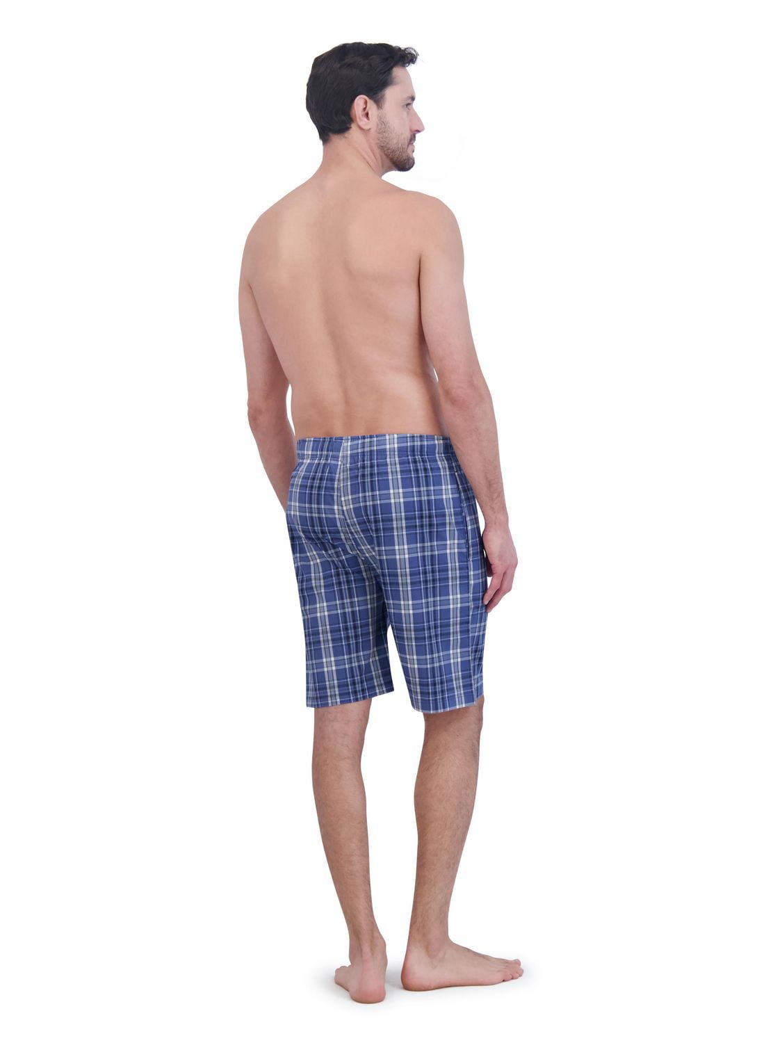 Hanes Men's Woven Stretch Sleep Jam Shorts, 2-Pack