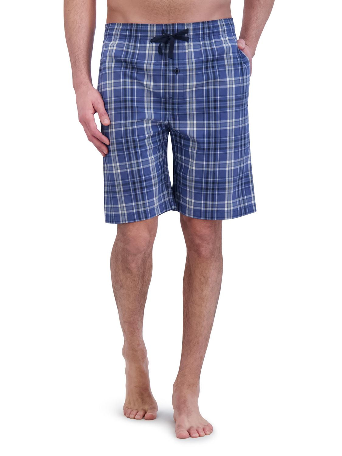 Hanes Men's Woven Stretch Sleep Jam Shorts, 2-Pack