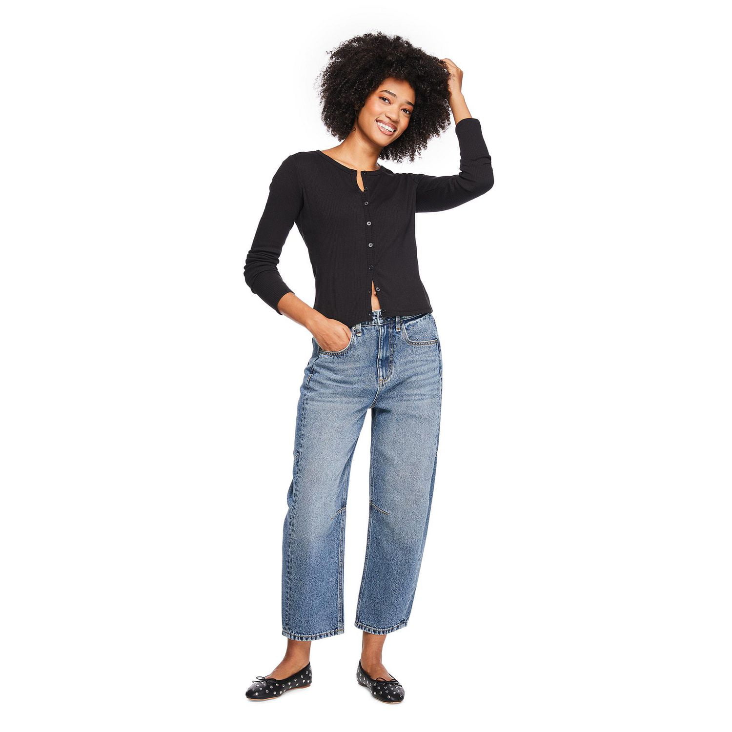 George Women's Barrel Jean