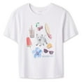 thumbnail image 1 of T-shirt avec imprimé graphique George pour filles, 1 of 6