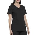 thumbnail image 4 of Haut d’uniforme médical à aspect cache-coeur Core Essentials de Scrubstar pour femmes, 4 of 9