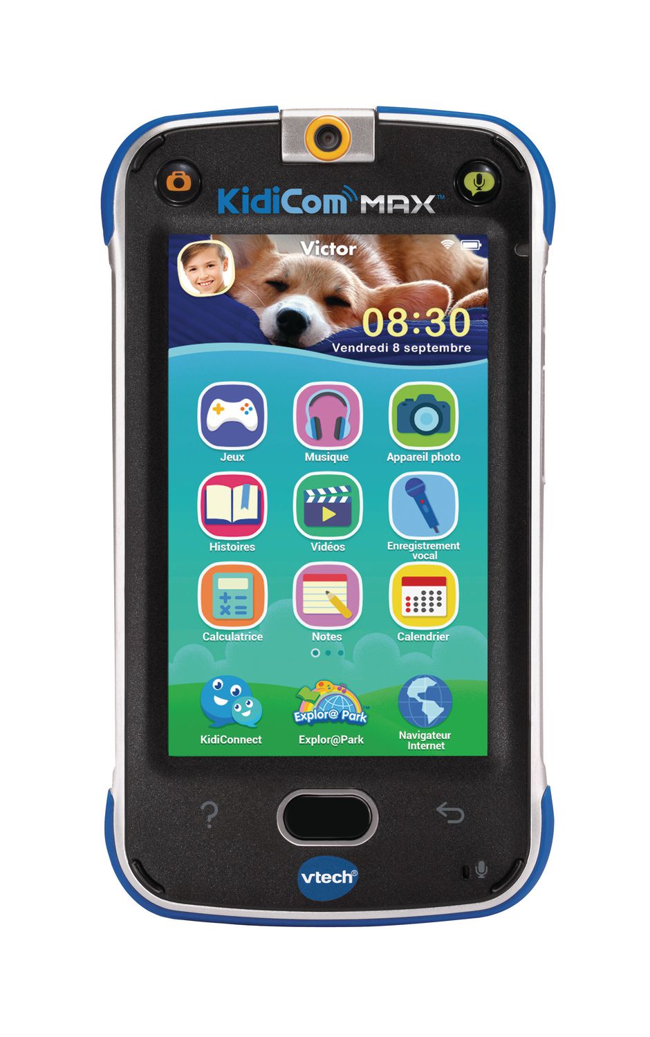 Blue Vtech Kidicom Max Educational Smart Device For Kids 