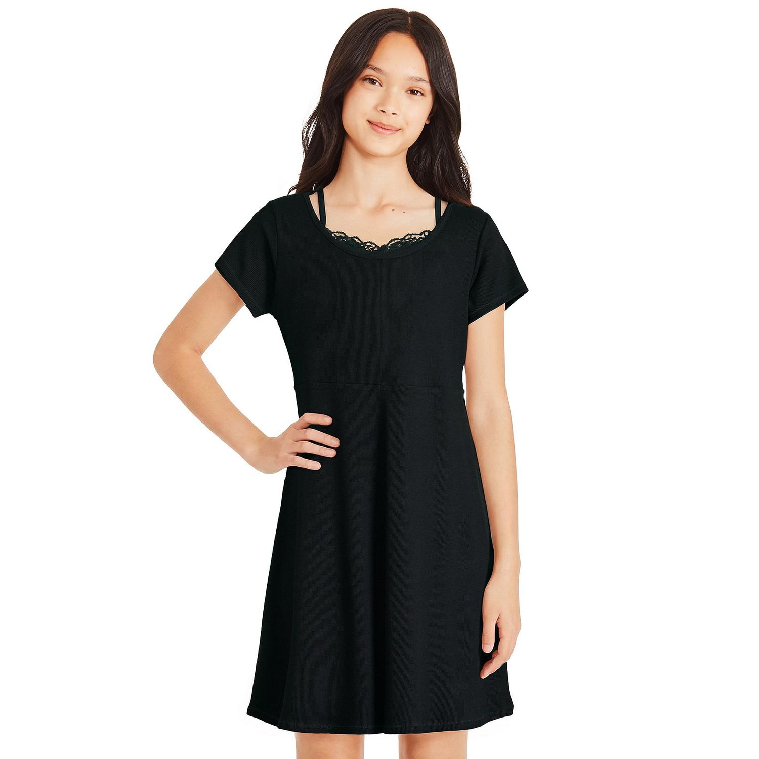 Robe trompe-l'œil George pour filles
