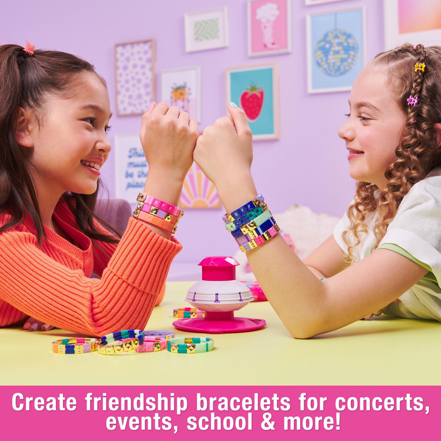 Super Easy, Fast and Cool Beaded Friendship Bracelet - YouTube