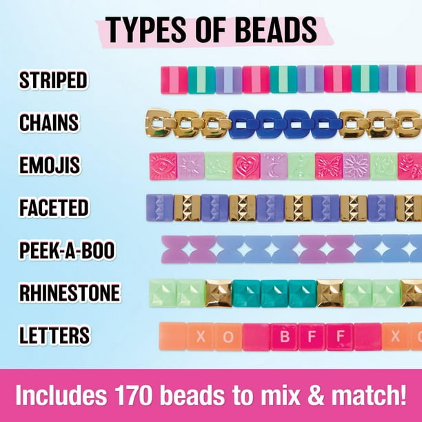 Cool Maker PopStyle Bracelet Maker, 170 superbes perles, 10