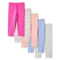 thumbnail image 2 of George Toddler Girls' Legging 5-Pack, 2 of 2