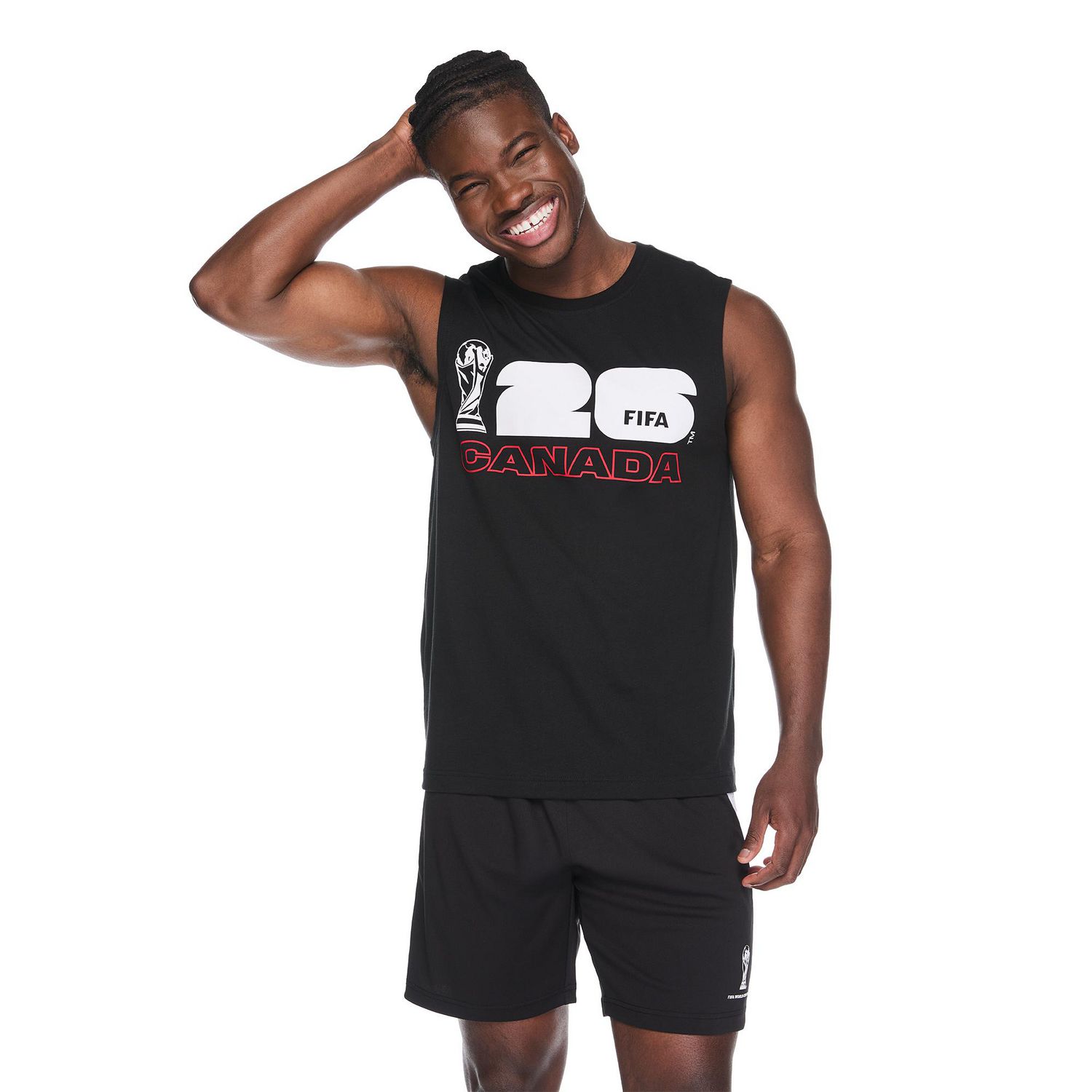 Débardeur de musculation Canada FIFA pour hommes