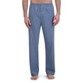 thumbnail image 5 of Hanes Men's Stretch Woven Shirt and Pants Pajama Set, 2-Piece, 5 of 5