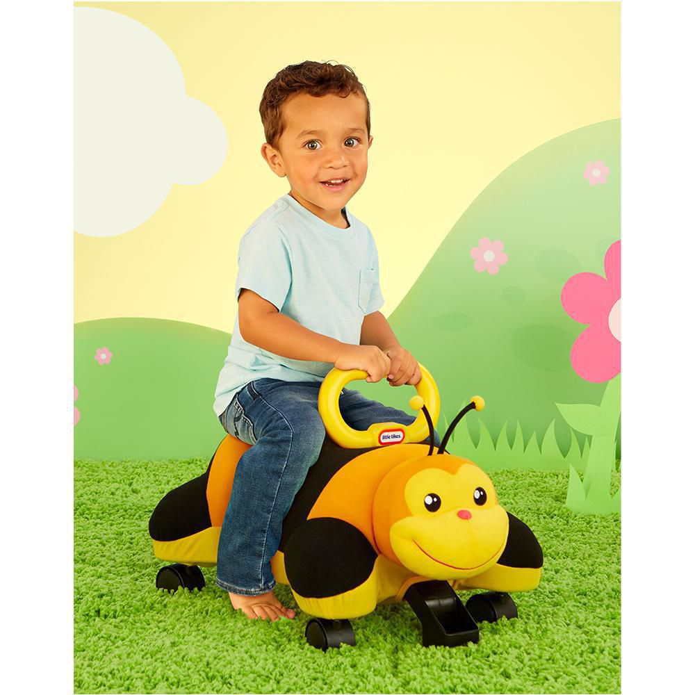Bee Pillow Racer by Little Tikes, Soft Plush Ride-On Toy for Kids