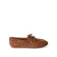 thumbnail image 1 of Time and Tru Women's Suede Loafers, 1 of 4