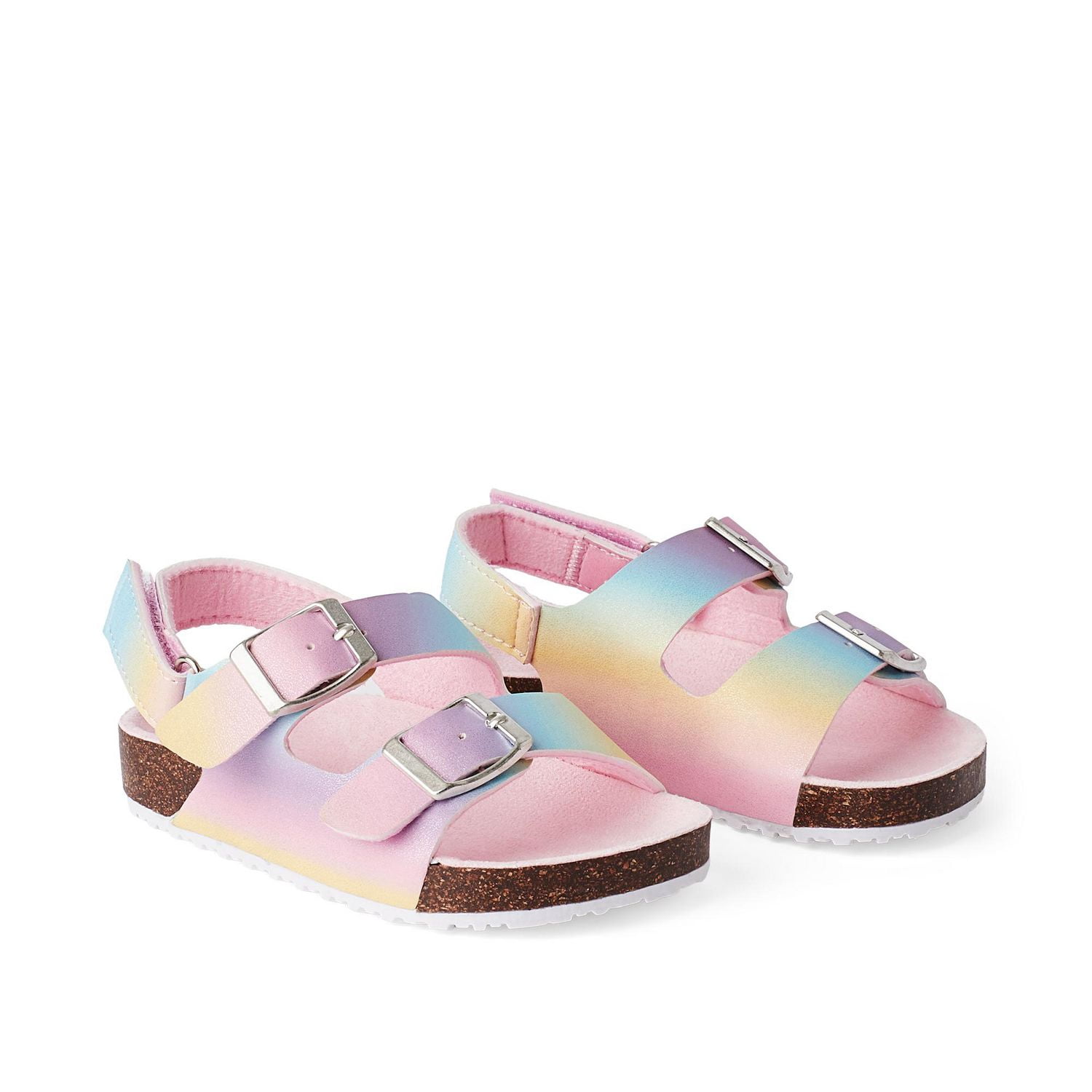 George Toddler Girls' Double Buckle Sandals