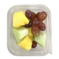 thumbnail image 2 of Mixed bowl of pineapple, melons and grapes, 2 of 2