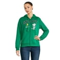 thumbnail image 1 of Peanuts Women's Snoopy Full Zip Hoodie, 1 of 1