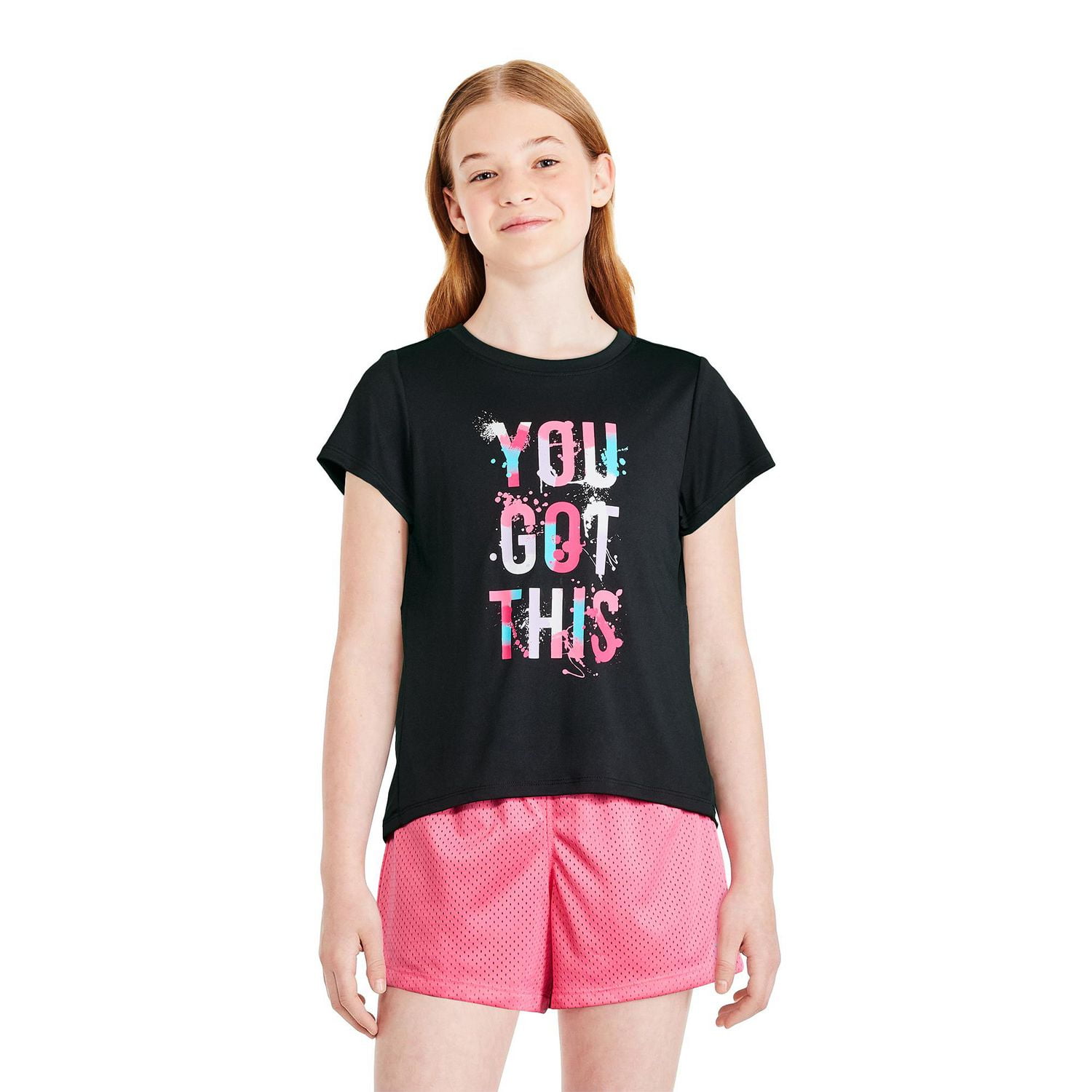 Ensemble 2 pièces avec short Athletic Works pour filles