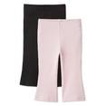 thumbnail image 2 of Lot de 2 leggings à jambe évasée George pour bébés filles, 2 of 2