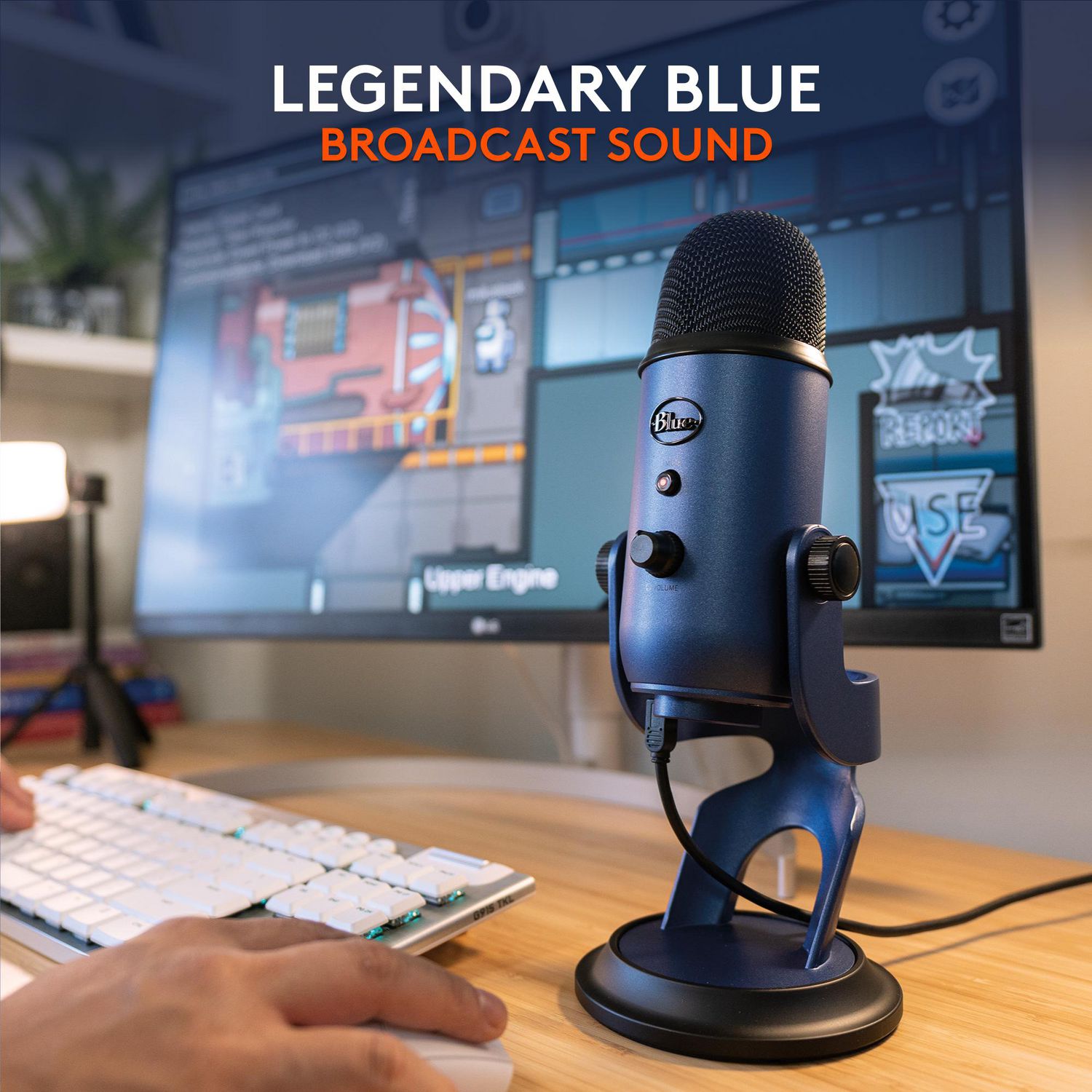 Blue Yeti USB Microphone for PC - Midnight Blue | Walmart Canada