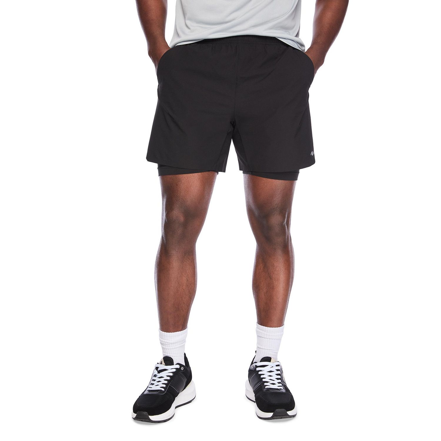Short de court fendu sur les côtés 6 po Athletic Works pour hommes
