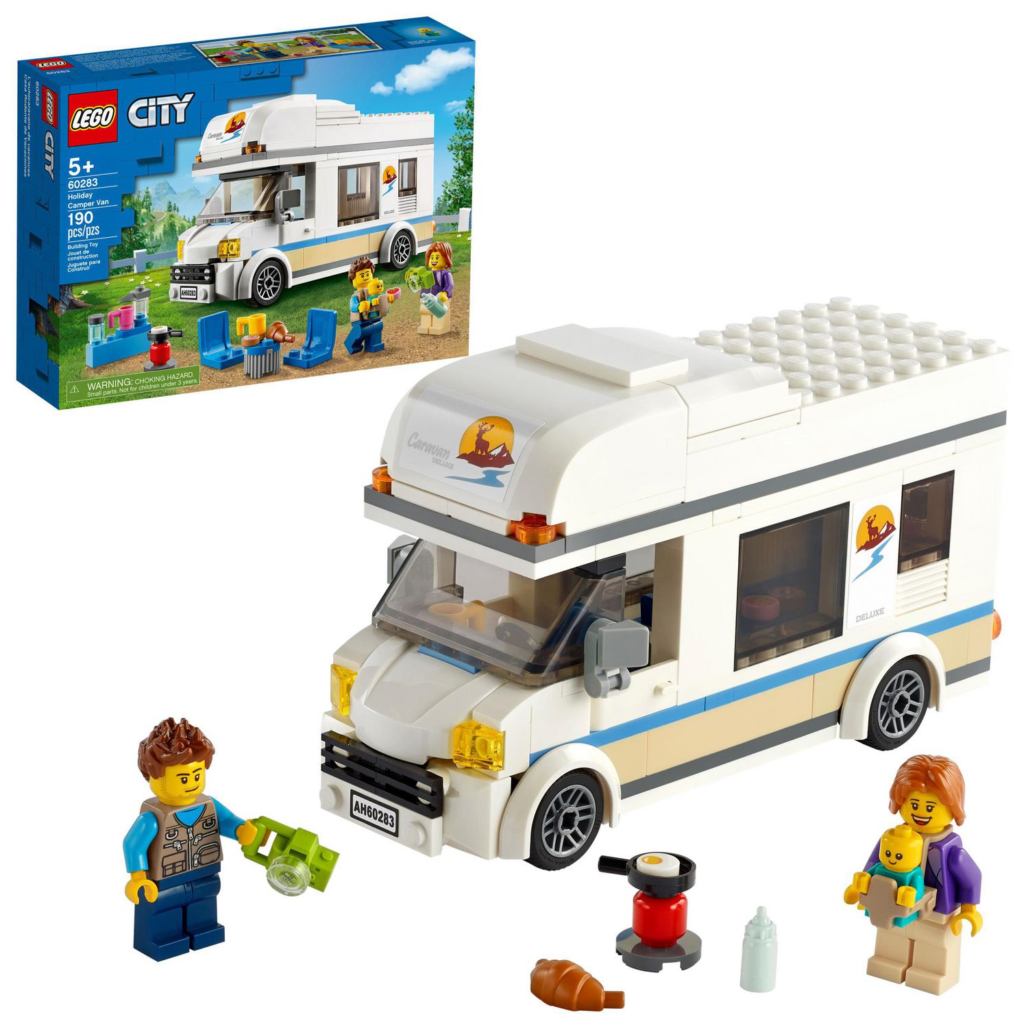 LEGO City Holiday Camper Van 60283 Toy 