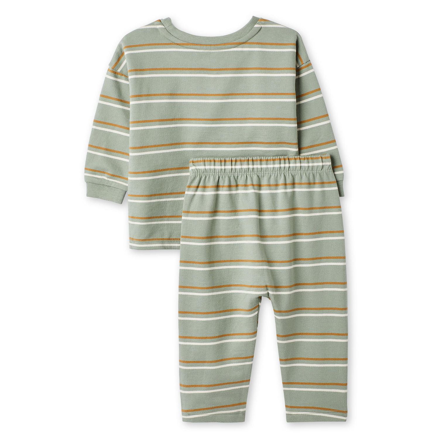 Ensemble 2 pièces avec t-shirt à manches longues George collection non genrée pour nourrissons