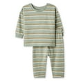 thumbnail image 1 of George Infants' Gender Inclusive Two Piece Long-Sleeve T-Shirt Set, 1 of 2