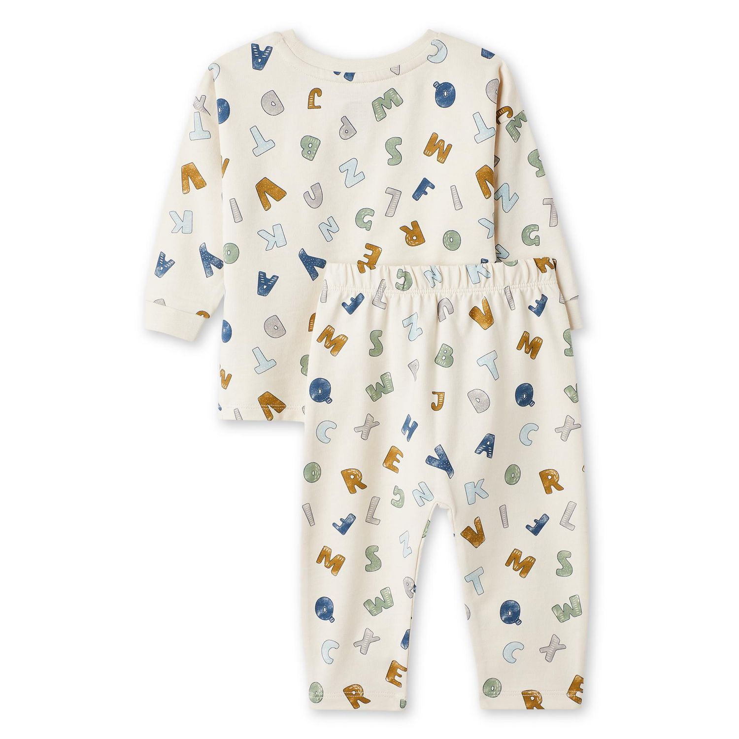 George Infants' Gender Inclusive Two Piece Long-Sleeve T-Shirt Set