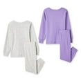 thumbnail image 2 of George Toddler Girls' Four Piece Pajama Set, 2 of 2