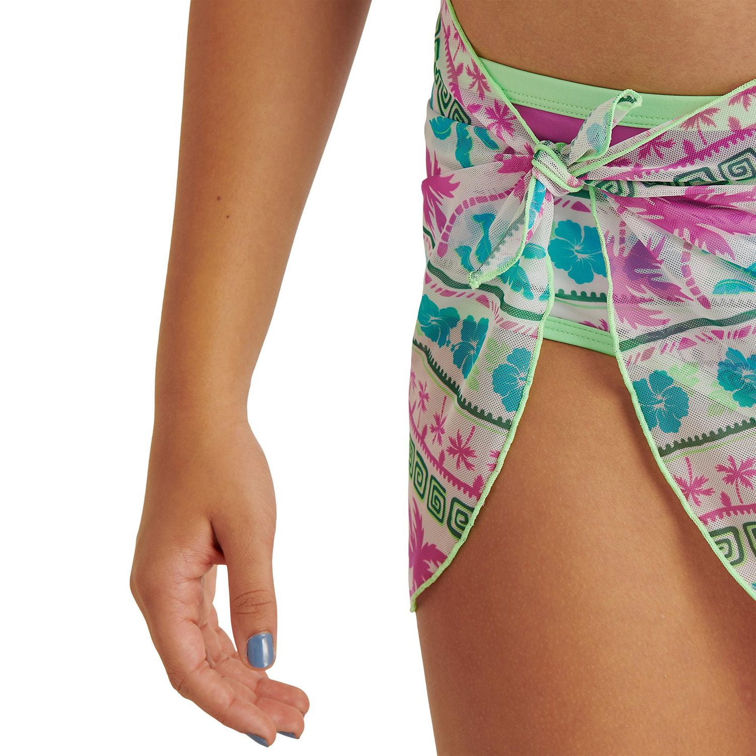 Justice Girls' Three Piece Bikini Swim Set