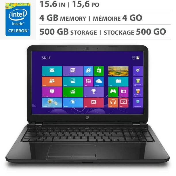 HP Ordinateur portable 15-r210ca 15,6 po Processeur Intel® Celeron® N2840