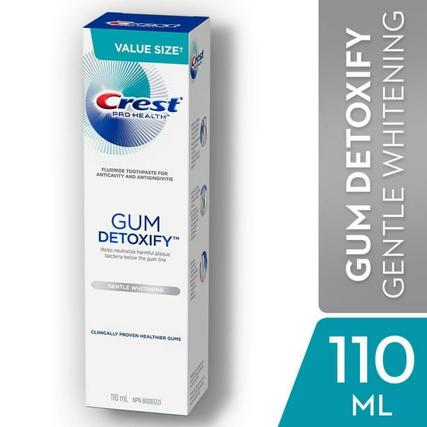 Crest Gum Detoxify Gentle Whitening Toothpaste, 110 mL Walmart.ca