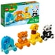 LEGO DUPLO Mes premiers ensembles Le train d’animaux 10955, Jouet de construction (15 pièces) – image 1 sur 7