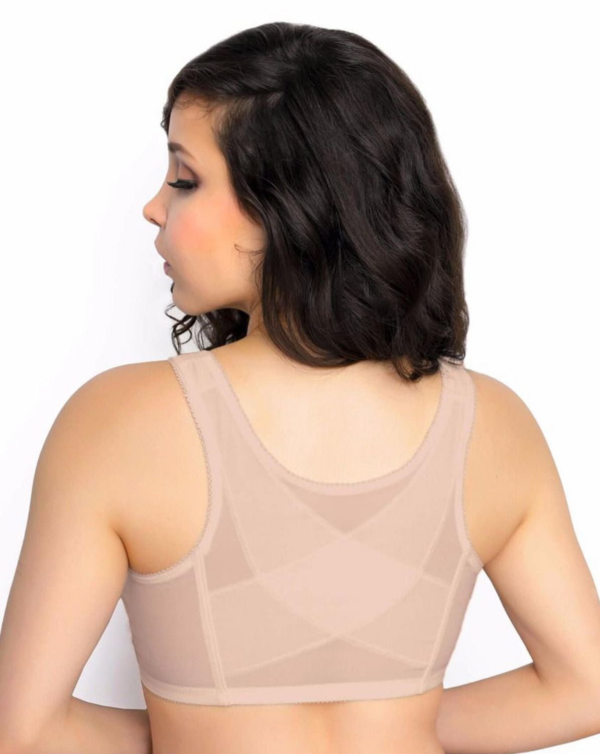 Exquisite Form #9600565 FULLY Full-Coverage Posture Bra, Wire-Free, Front Closure, Lace