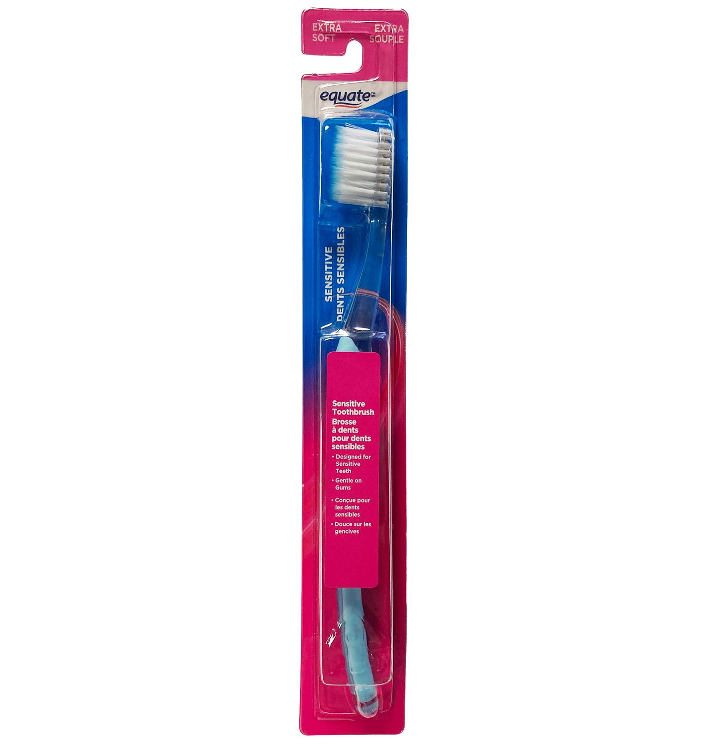 Equate Extra Soft Sensitive Toothbrush 1 Toothbrush Extra Soft Walmart