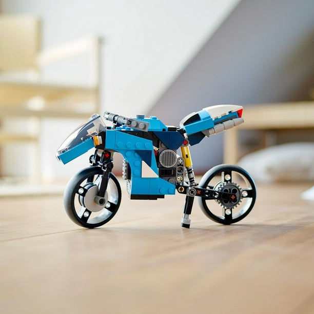 LEGO Creator La moto rétro 31135 Ensemble de construction (128 pièces)  Comprend 128 pièces, 8+ ans 