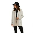 thumbnail image 3 of Mexx Women's Faux Suede Jacket with Notch Collar, 3 of 6