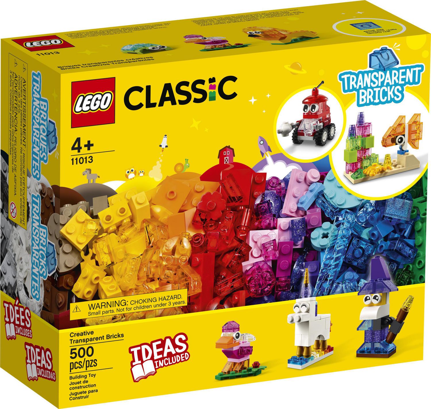 Generic Block Lego Transformation 96 Pcs Pour Enfant +3 ANS