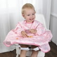 thumbnail image 3 of George Baby Baby Bib, Water resistant, Washable, Stain and Odor resistant, Oversized Coverall Bib, 3 of 9