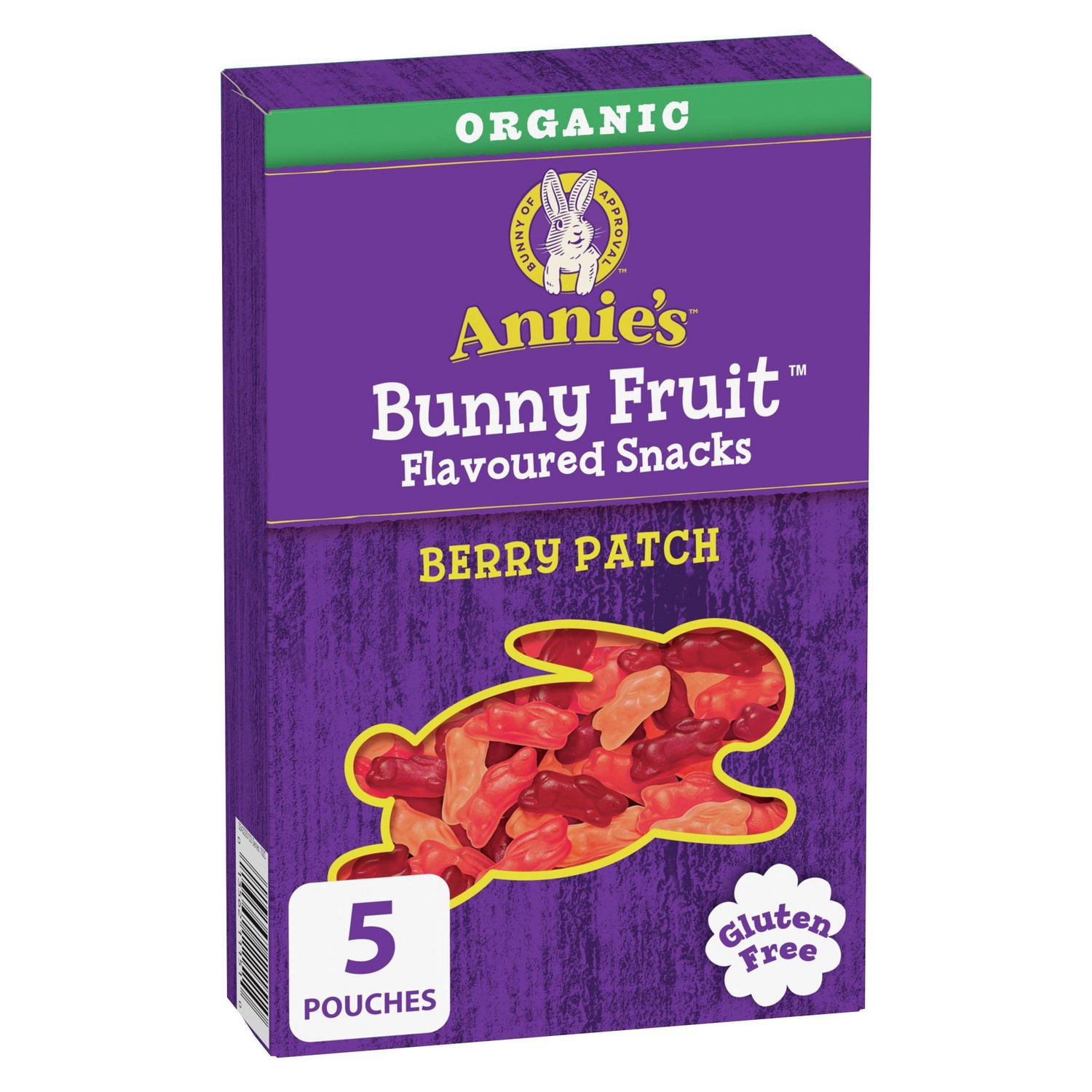 Annie's Homegrown Organic Berry Patch Bunny Fruit Flavoured Snacks