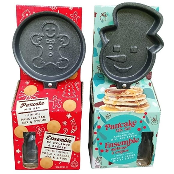 Ensemble de mélange à crèpes et sirop