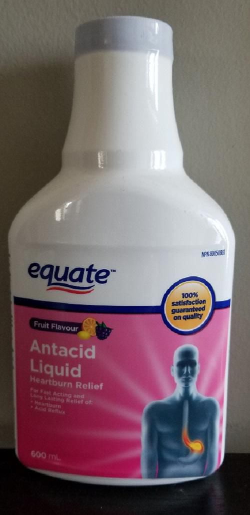 Antacid Liquid Fruit 600ml, Antacid fruit