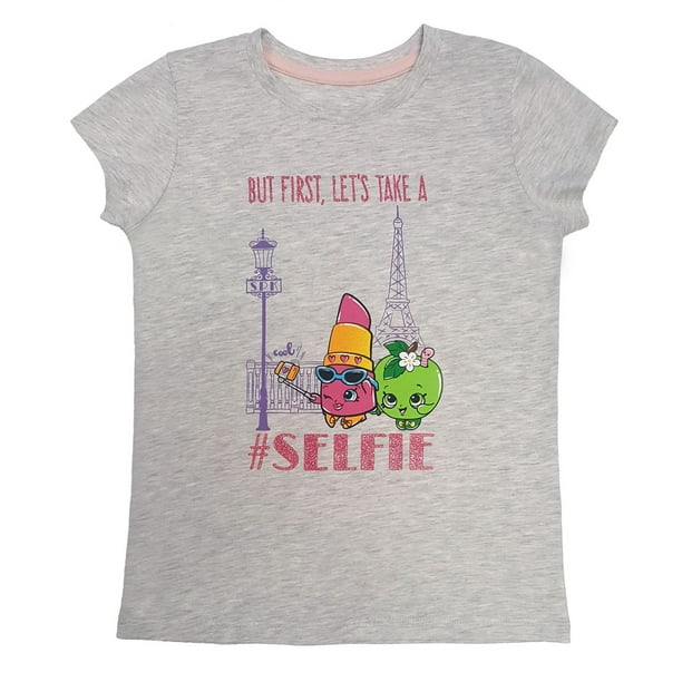 Shopkins T-shirt à manches courtes "Selfie" pour fille