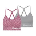 thumbnail image 1 of Reebok Ladies' Underwear 2 Pack Seamless Longline Performance Bralettes, 1 of 4