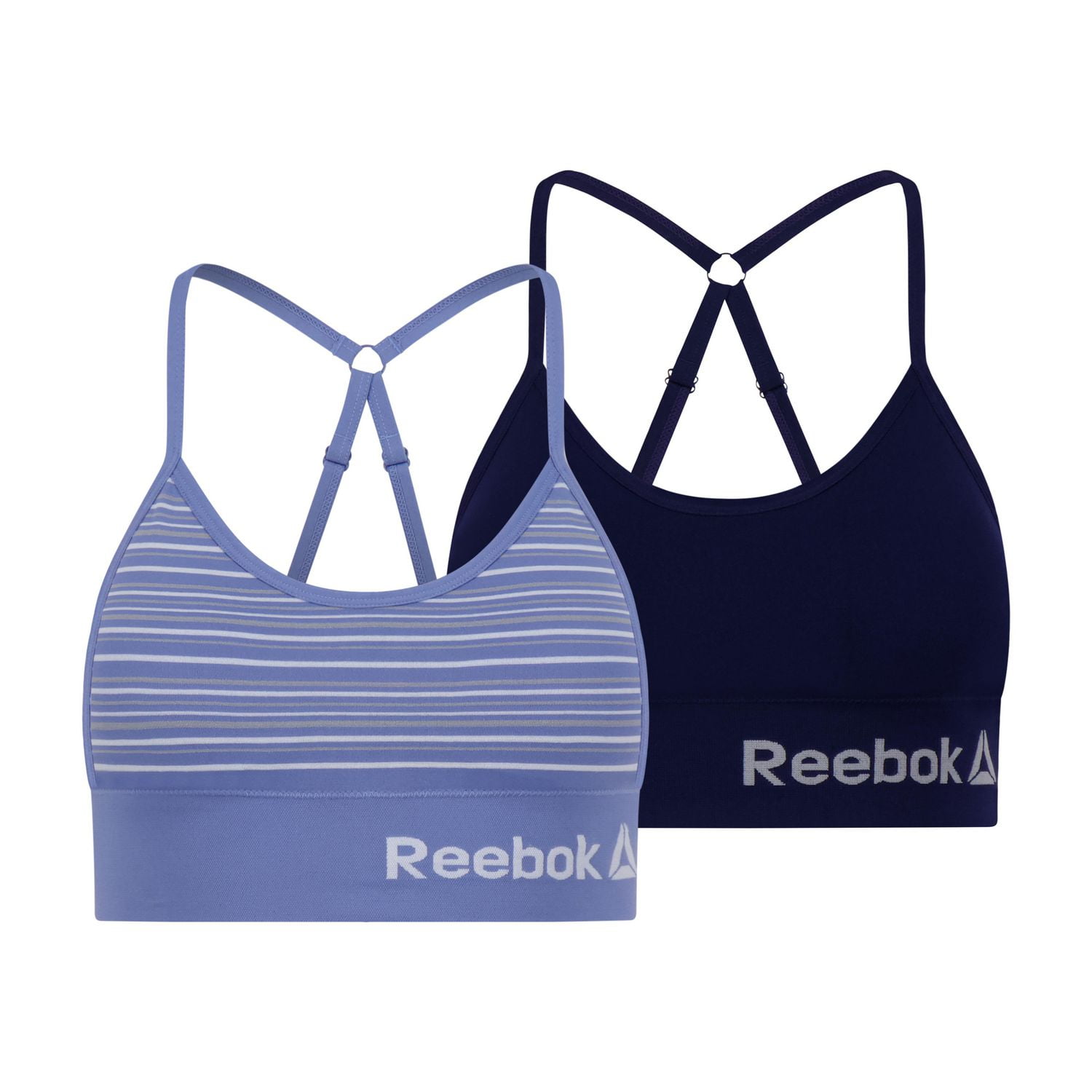 Paq. de 2 bustiers longs sans coutures Reebok pour dames