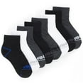 thumbnail image 1 of AND1 Boys' Quarter-Crew Socks 8-Pack, 1 of 1