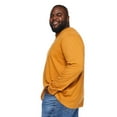 thumbnail image 2 of George Big Men's Long Sleeve Henley Tee, 2 of 6