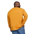 thumbnail image 3 of George Big Men's Long Sleeve Henley Tee, 3 of 6