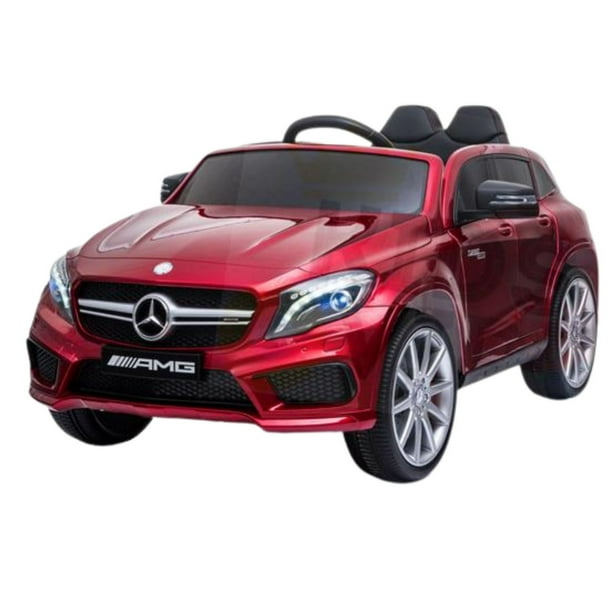 KidsVIP Licence Officielle Mercedes Benz GLA Edition 12V Voiture à Roulettes