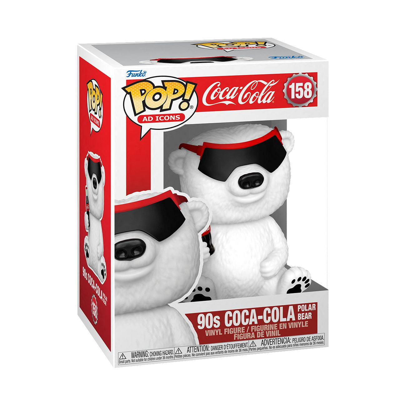 Funko Pop! Ad Icons: Coca-Cola - Polar Bear Vinyl Figure 