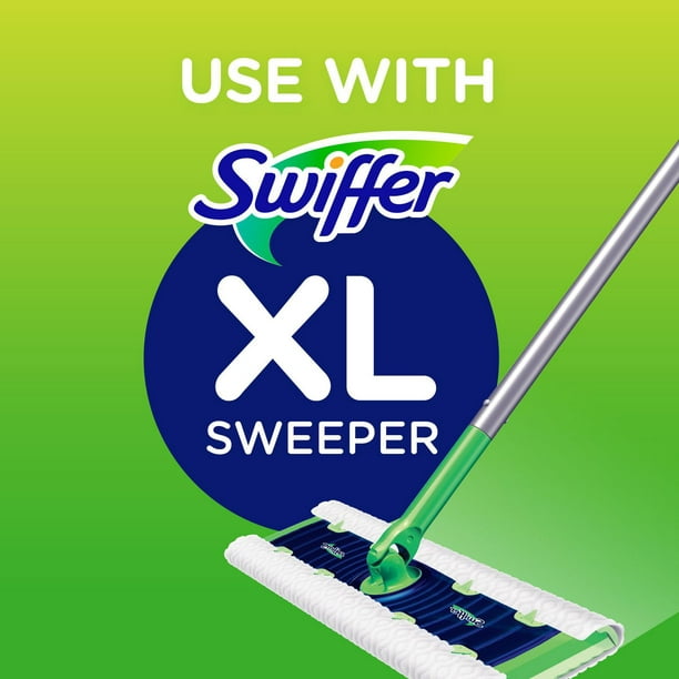 Lingettes pour sol Swiffer Sweeper - Kit de démarrage XXL avec 2 recharges