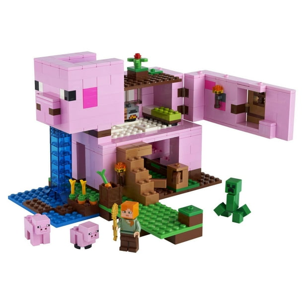 LEGO Minecraft La maison-cochon 21170 Ensemble de construction (490 pièces)  