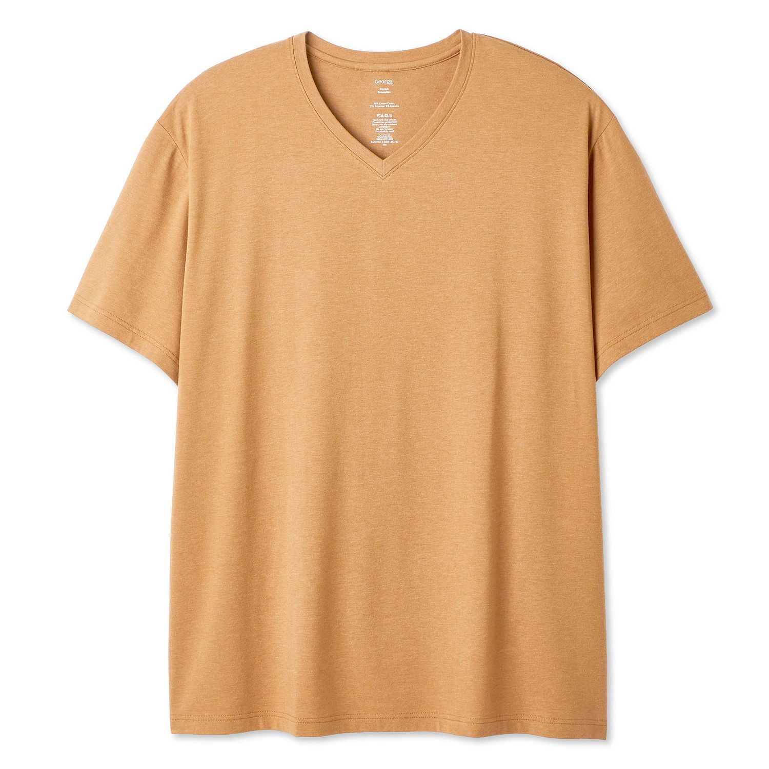 George Big Men's Stretch V-Neck T-Shirt